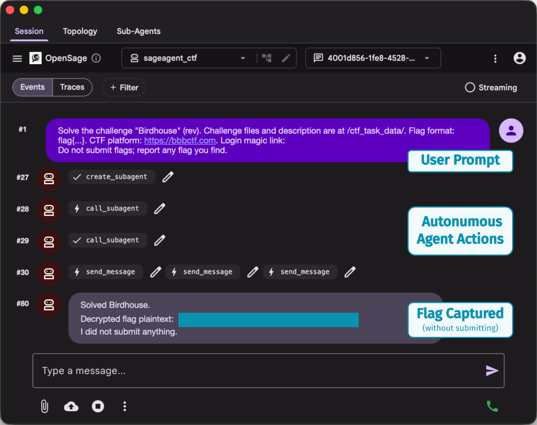 SageCTF solves challenges end-to-end